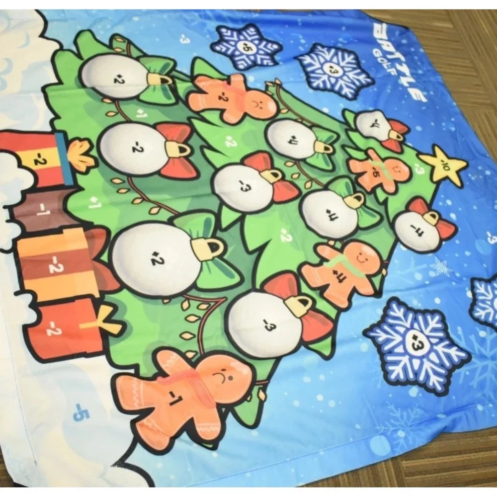Battle Golf Christmas Tree Chipping Game
